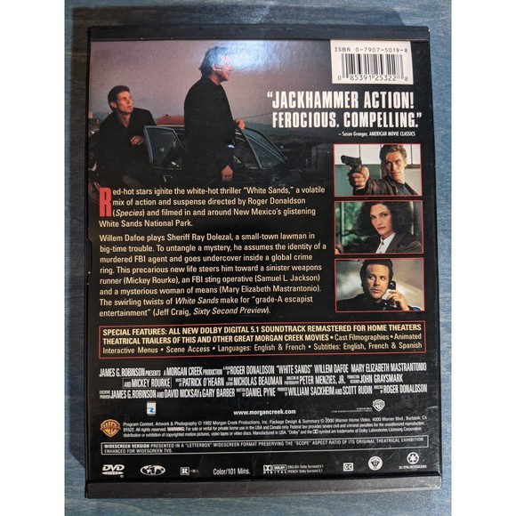 White Sands DVD - Picture 2 of 3